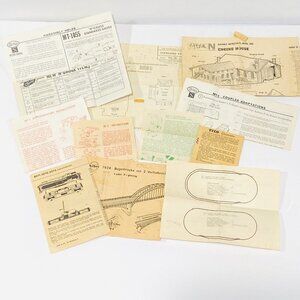 Vintage Manuals & Documents for Model Trains